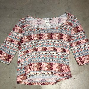 American Rag multi design crop top